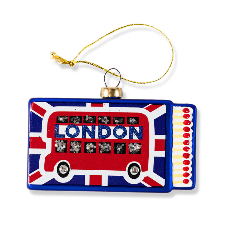 Matchbook Ornament Christmas Furbish Studio London 