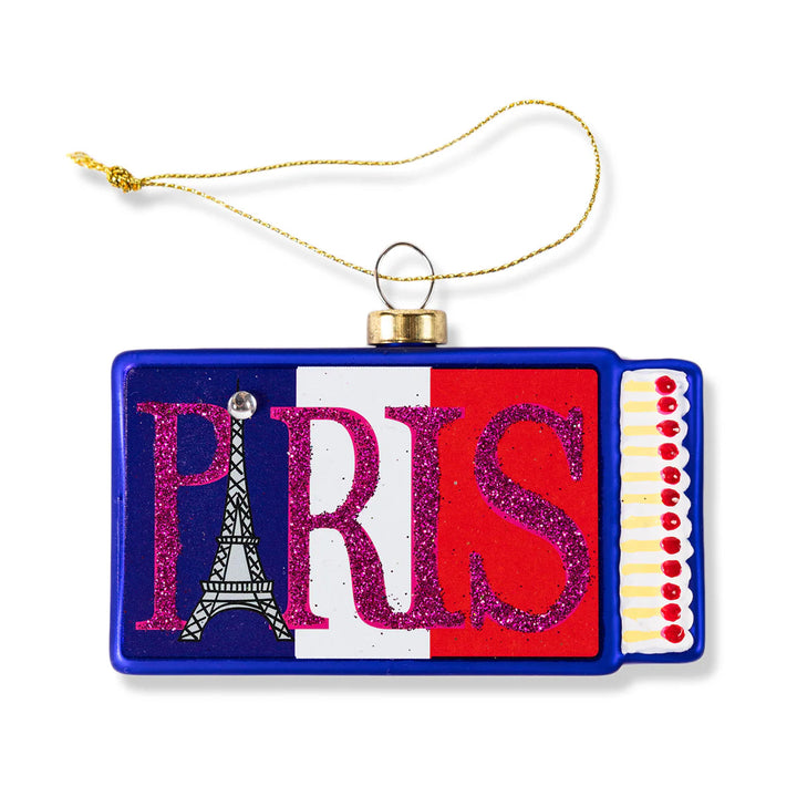 Matchbook Ornament Christmas Furbish Studio Paris 