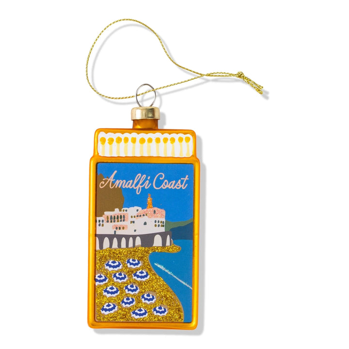 Matchbook Ornaments - Assorted Christmas Ornament Furbish Studio Amalfi Coast 