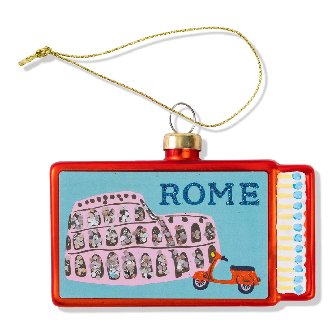 Matchbook Ornaments - Assorted Christmas Ornament Furbish Studio Rome 