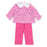 Matching Doll Morgan Legging Set - I Heart You Pink Doll Lila & Hayes 