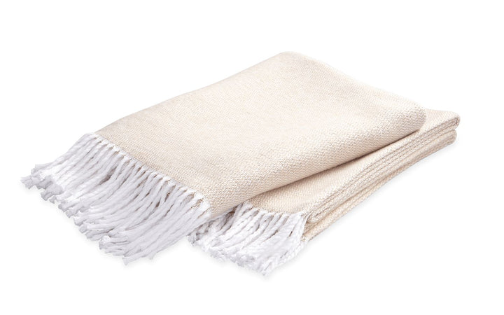 Matouk Pezzo Throw Blanket Throws Lands Down Under Champagne 