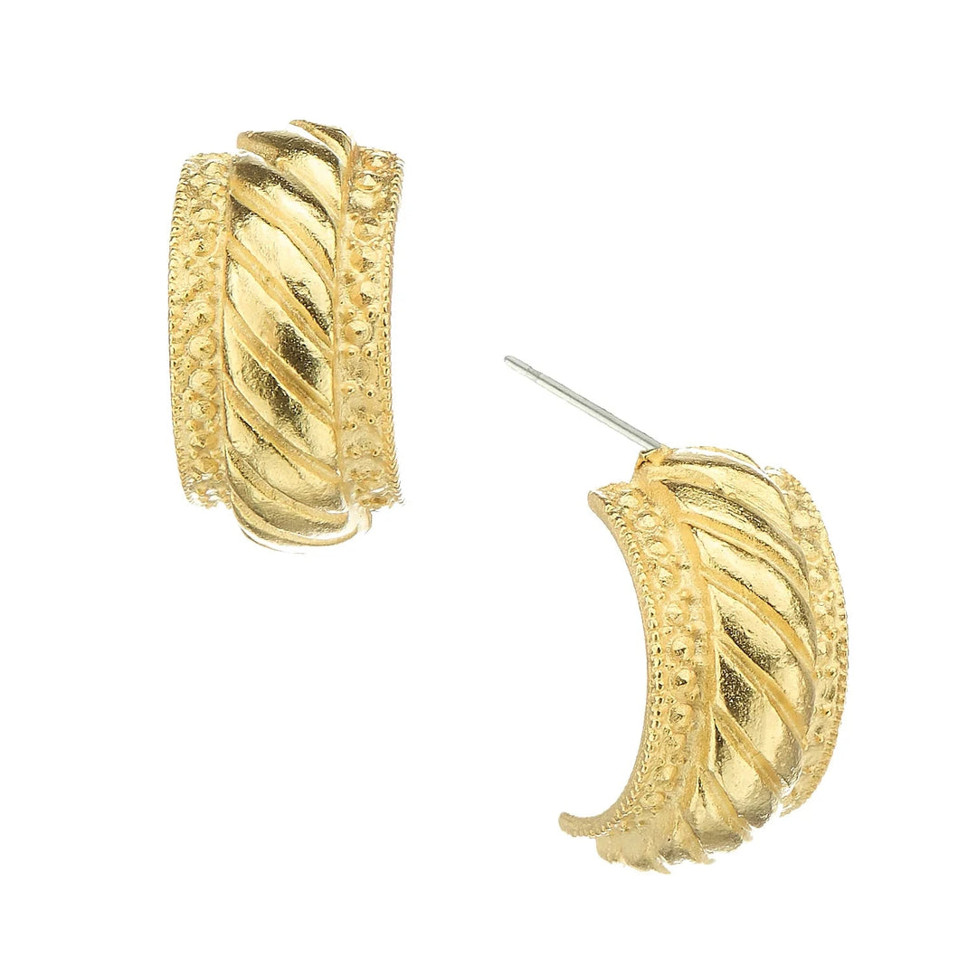 Maude Hoop Earrings Womens Earrings Susan Shaw 