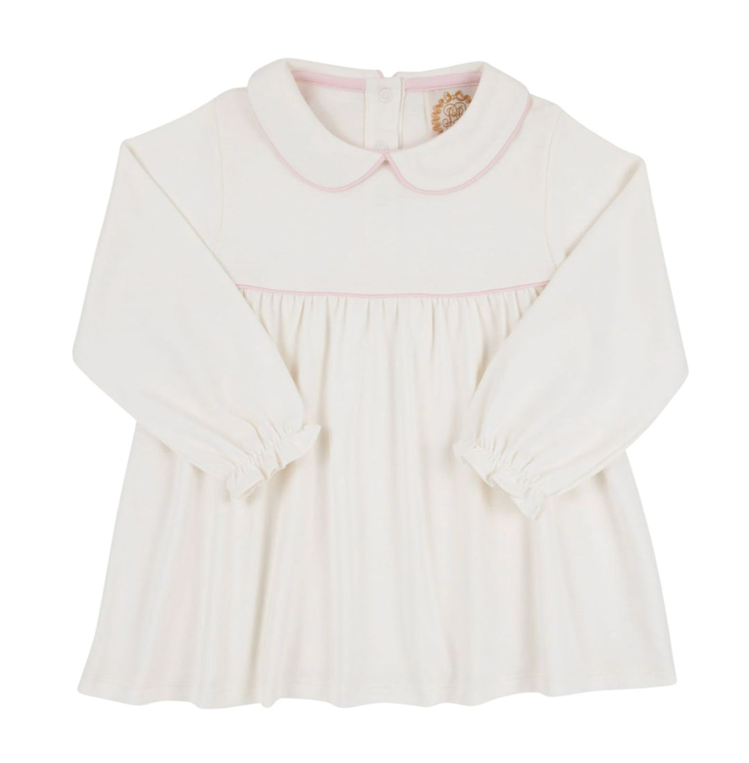 Maude's A Line Top - Palmetto Pearl & Palm Beach Pink Girl Shirt Beaufort Bonnet 