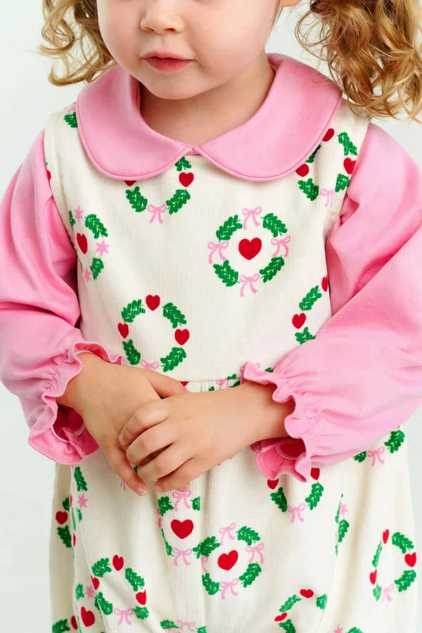 Maude's Peter Pan Collar L/S Shirt - Hamptons Hot Pink Girl Shirt Beaufort Bonnet 