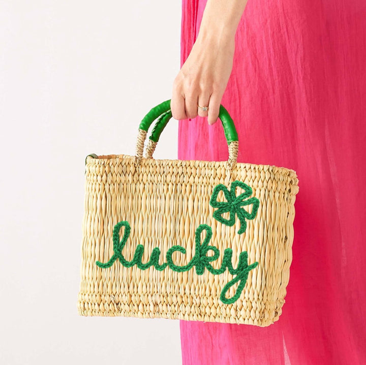Medina Icon LUCKY Tote Bag Straw Bag MerSea 