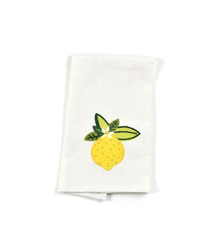 Medium Hand Towel - Lemon Hand Towel Coton Colors 