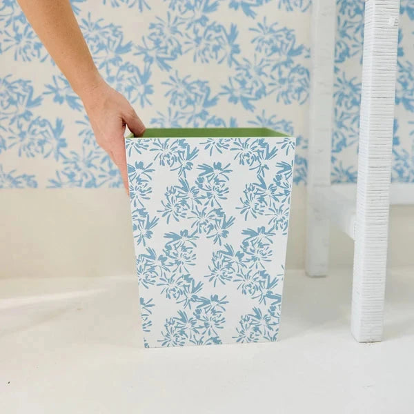 Meg Braff x Weezie Lacquered Waste Bin Wastebasket Weezie 
