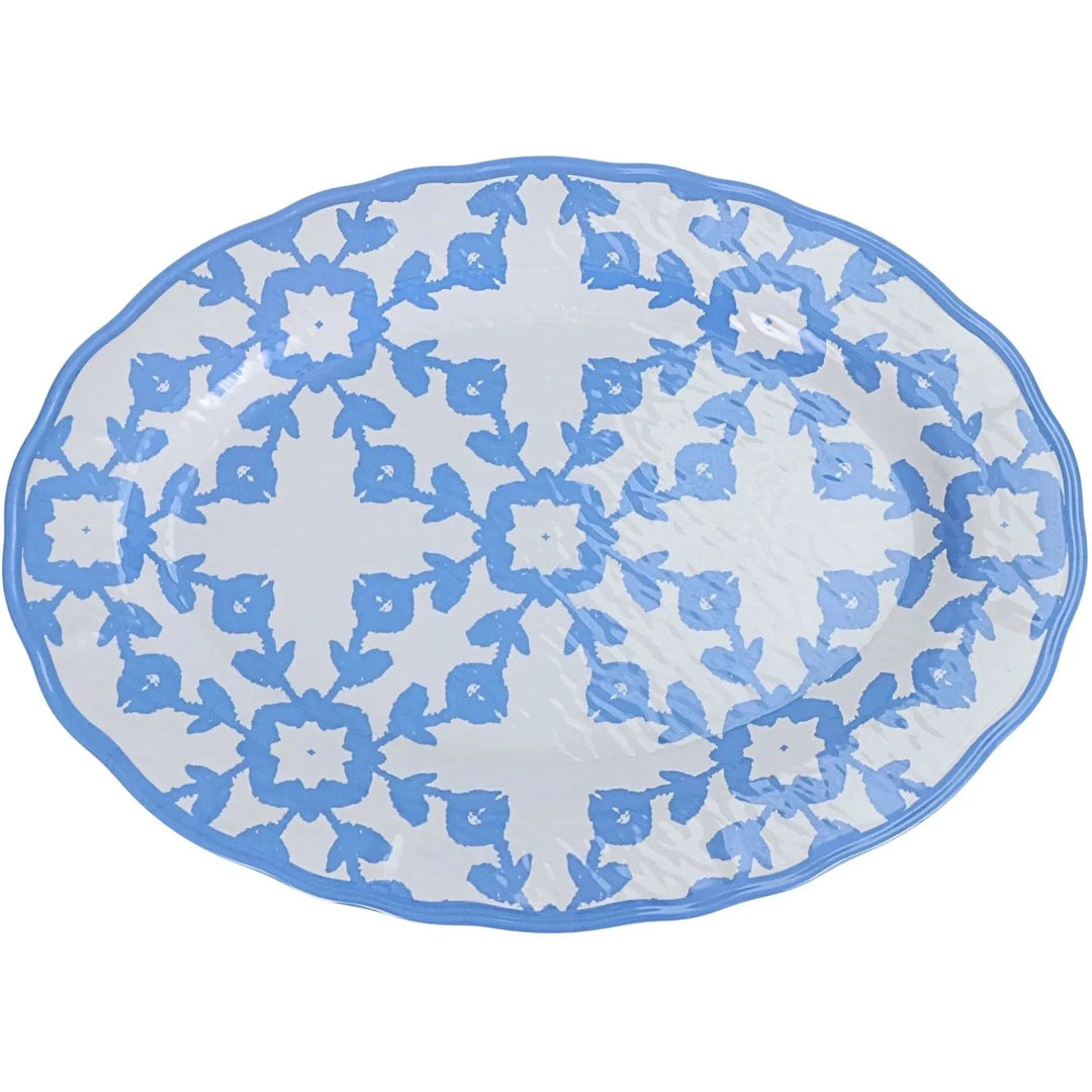 Melamine Platter - Highlands Blue Serving Piece Laura Park Design 