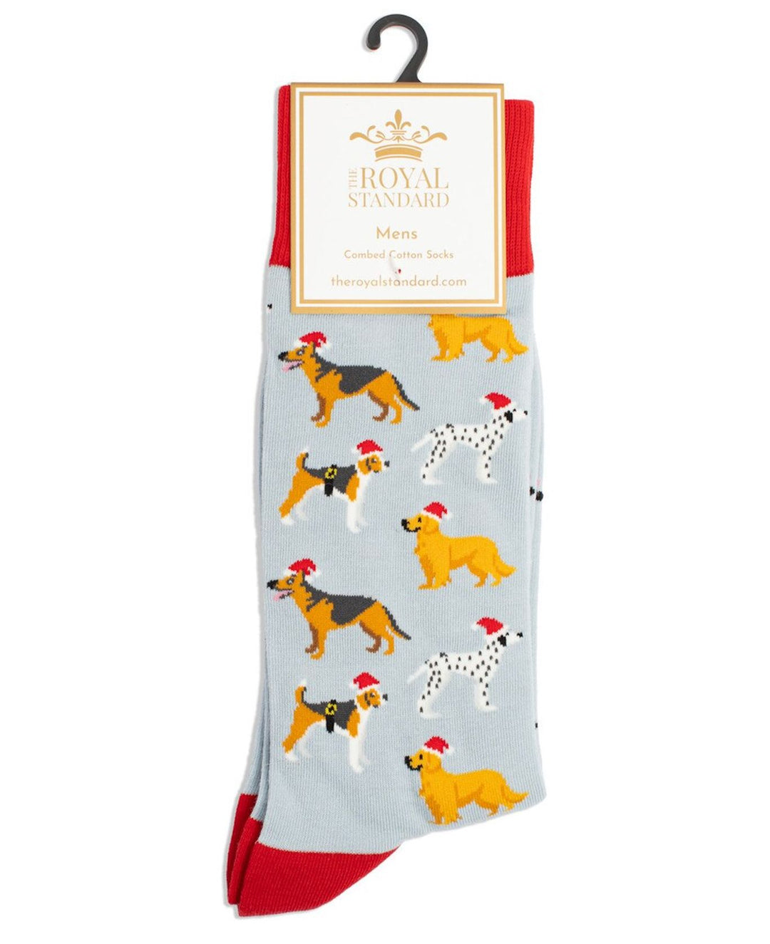 Men's Santa Paws Socks Mens Socks The Royal Standard 