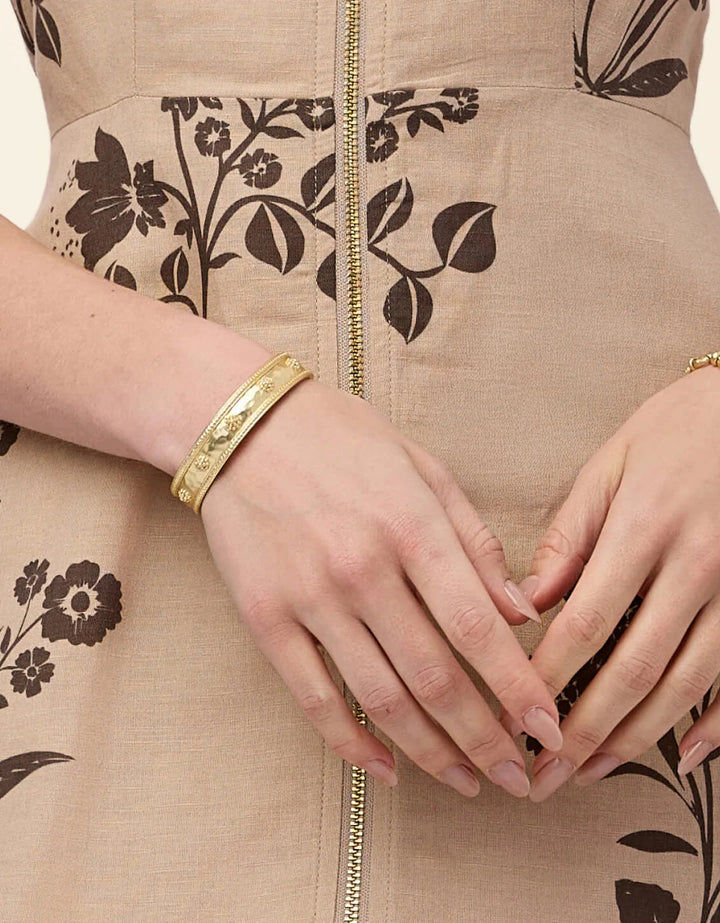 Mercer House Cuff - Gold Womens Bracelet Spartina 