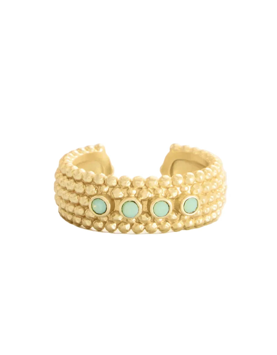 Mercer House Ring - Sea Foam Womens Ring Spartina 