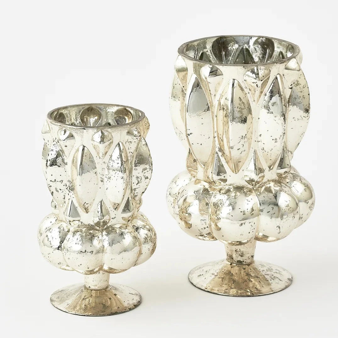 Mercury Candle Hurricanes Vase 180 Degrees 