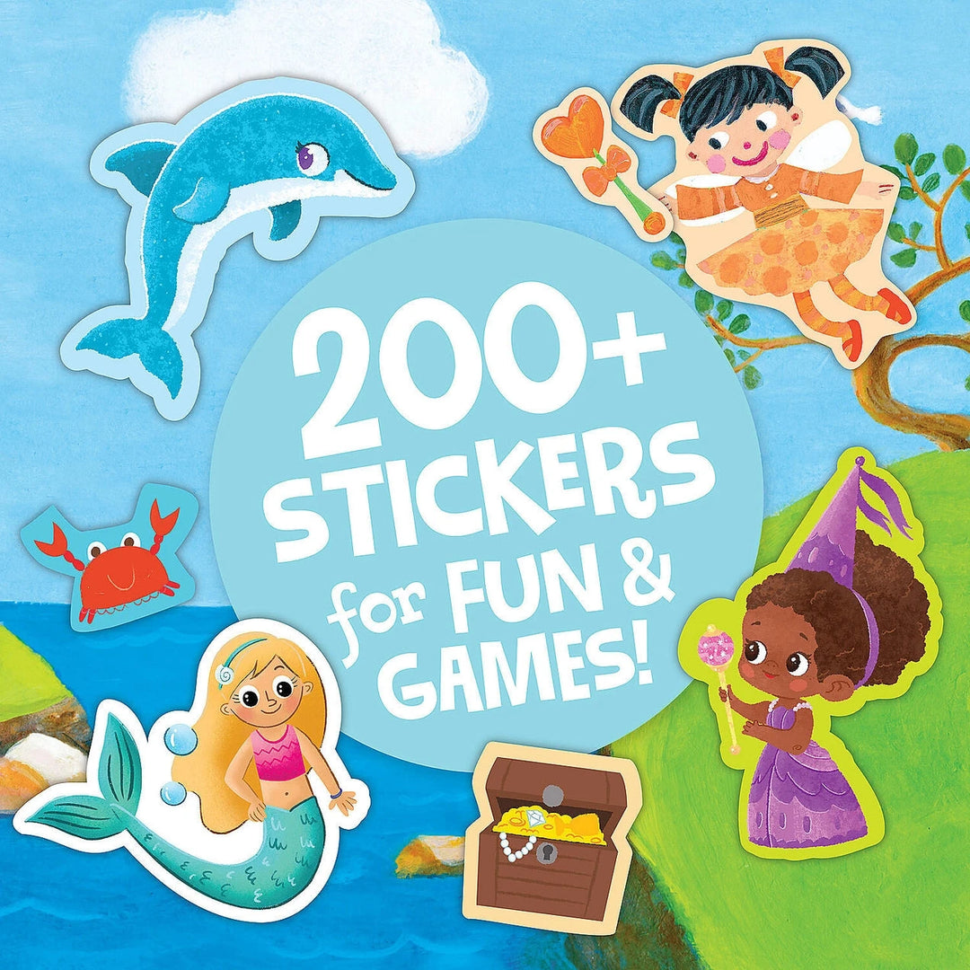 Mermaid, Princess & Fairy Friends Sticker Activity Book Book MindWare 