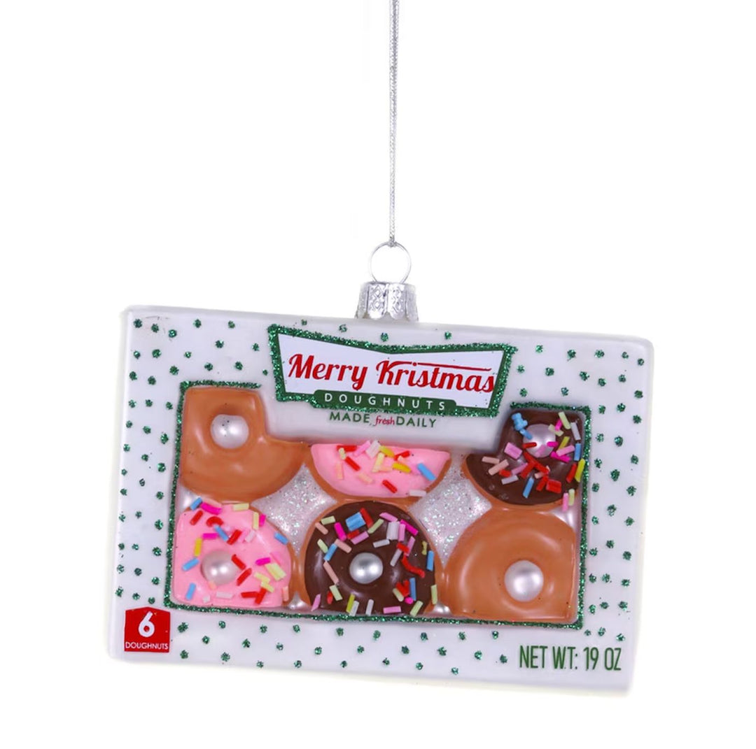Merry Kristmas Doughnuts Ornament Christmas Ornament Cody Foster 