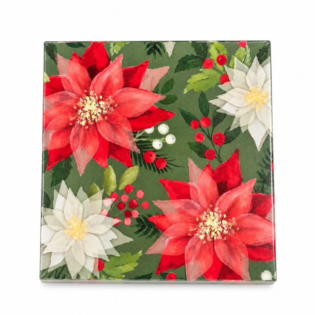 Merry Poinsettia Matches Matches Paperproducts Design 
