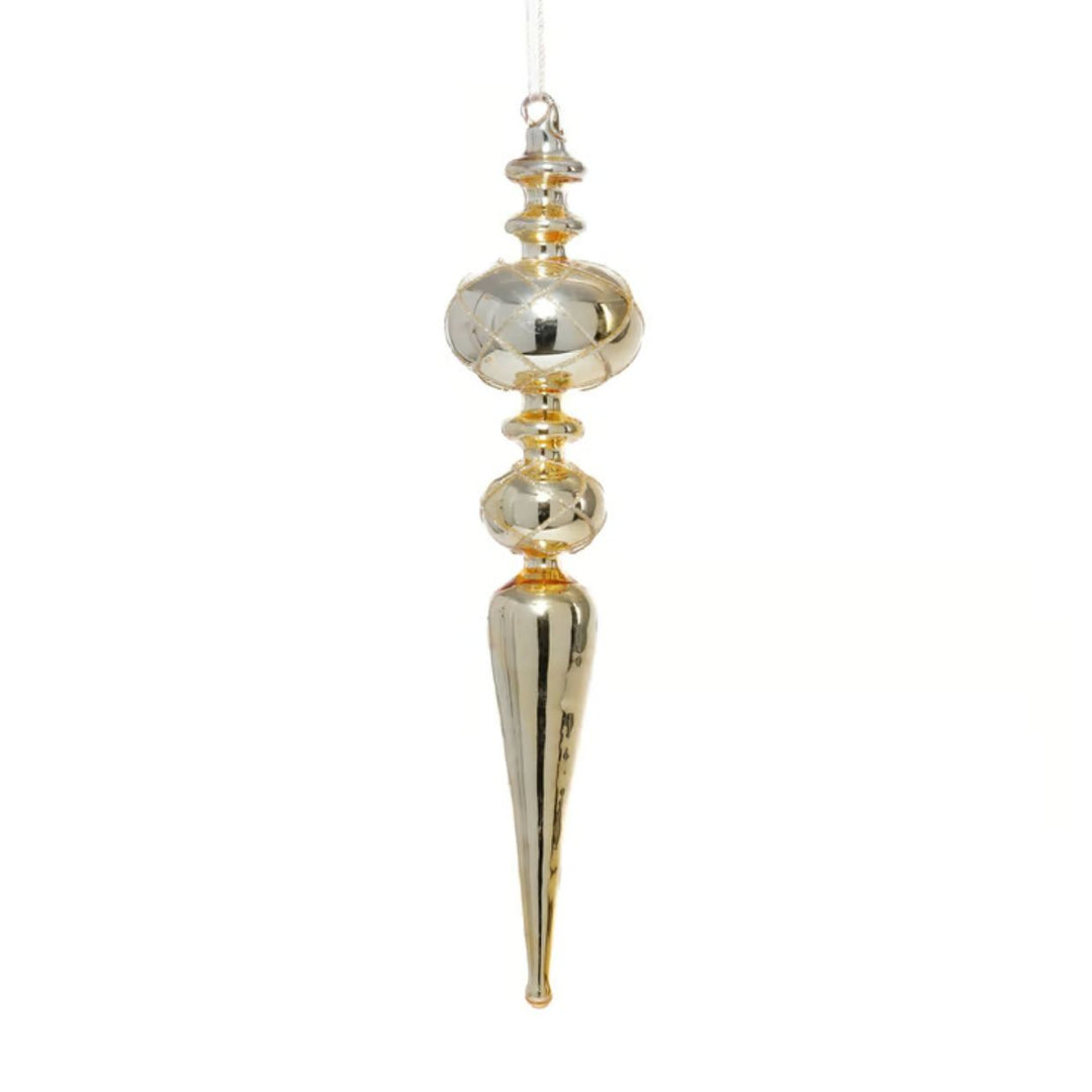 Metallic Gold Finial Ornament Ornament Zodax 