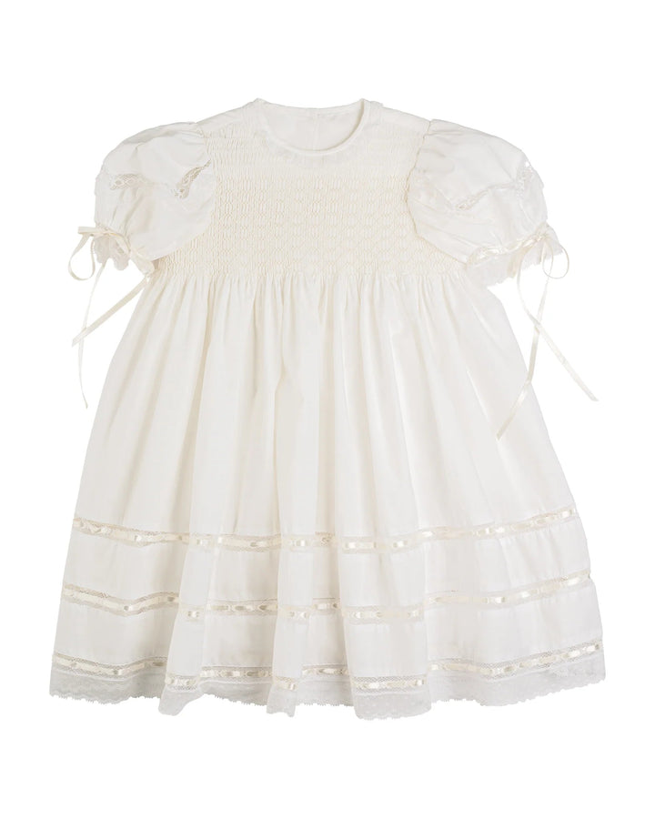 Middleton Dress - Blessings White Batiste Dress Lullaby Set 
