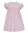 Mila Pink Knit Collar Dress Girl Dress Petit Bebe 