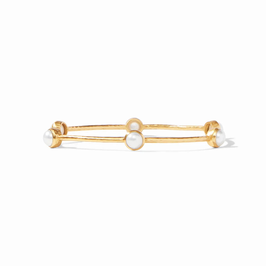 Milano Luxe Bangle - Pearl Womens Bracelet Julie Vos 