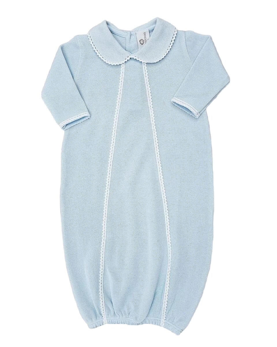 Millen Baby Gown - Blue Boy Gown Miocotton 0-3M 