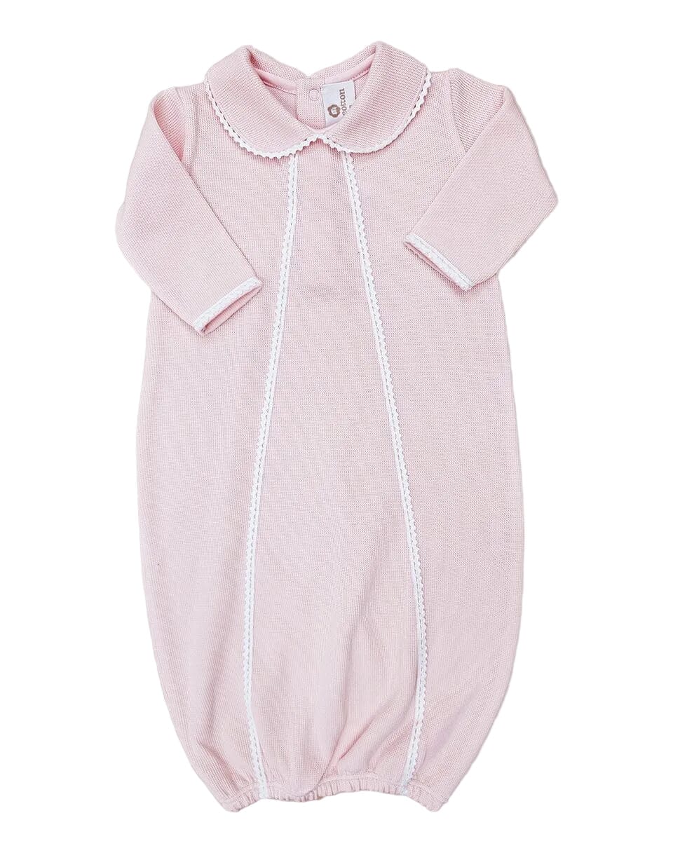 Millen Baby Gown - Pink Girl Gown Miocotton 0-3M 
