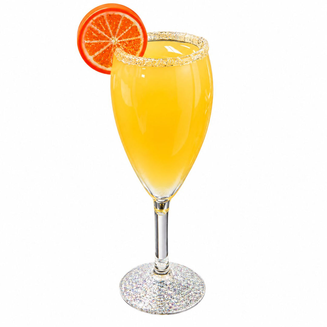 Mimosa Cocktail Glass Ornament Christmas Ornament Vondels 