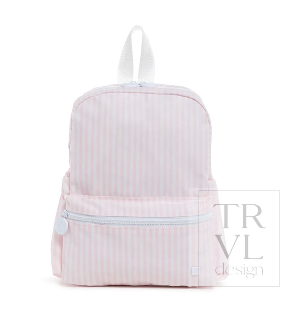 Mini Backpacker Backpack Child Backpack TRVL Design Pimlico Stripe - Pink 