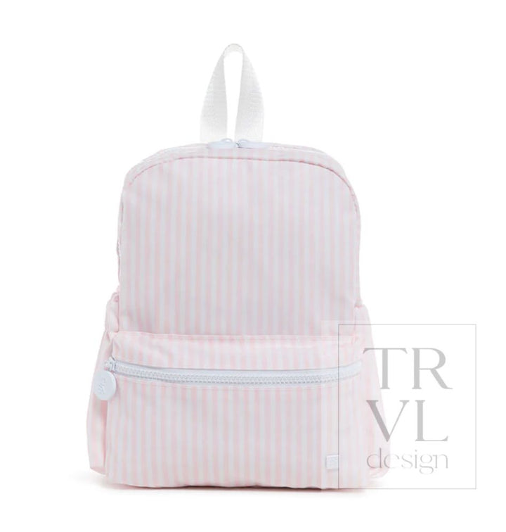 Mini Backpacker Backpack Child Backpack TRVL Design Pimlico Stripe - Pink 