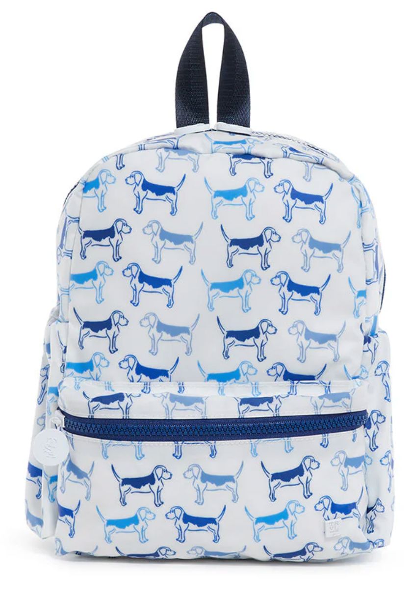 Mini Backpacker Backpack Child Backpack TRVL Design Puppy Love - Blue 