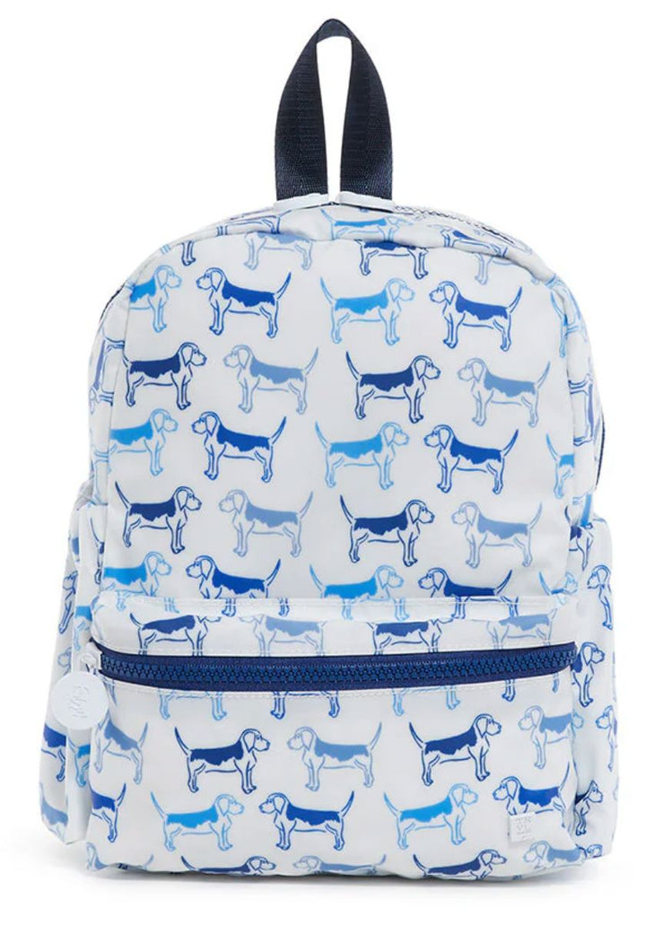 Mini Backpacker Backpack Child Backpack TRVL Design Puppy Love - Blue 