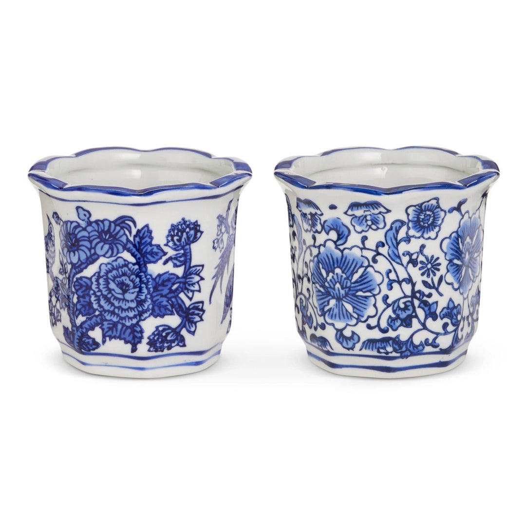 Mini Blue and White Pots Park Hill 