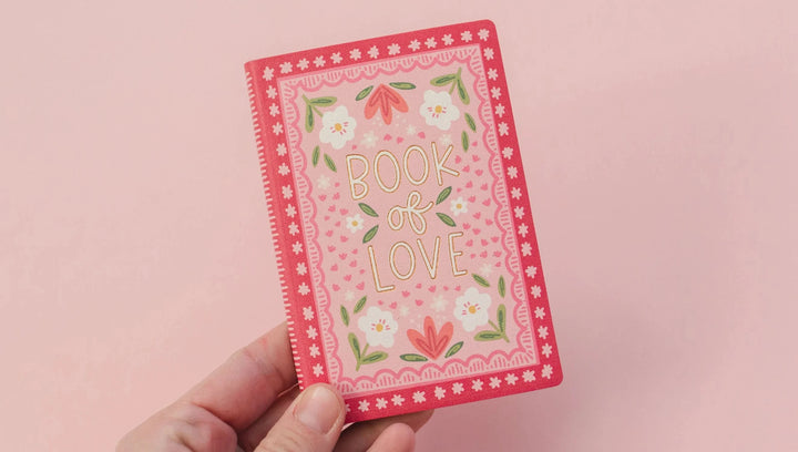 Mini Book of Love Notebook Notebooks & Notepads Pippi Post 