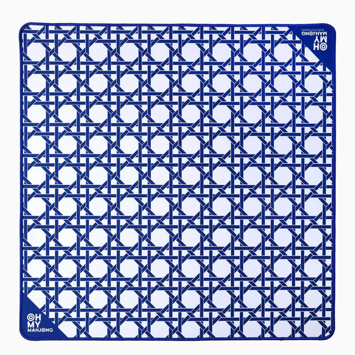 Mini Cane Mat - Blue Game Oh My Mahjong 