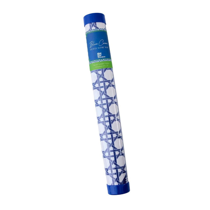 Mini Cane Mat - Blue Game Oh My Mahjong 