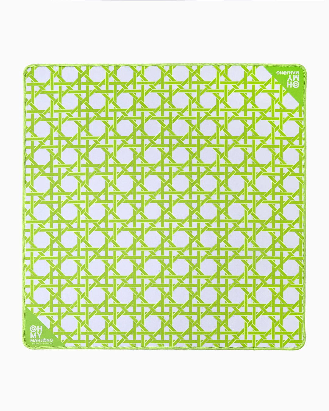 Mini Cane Mat - Green Game Oh My Mahjong 
