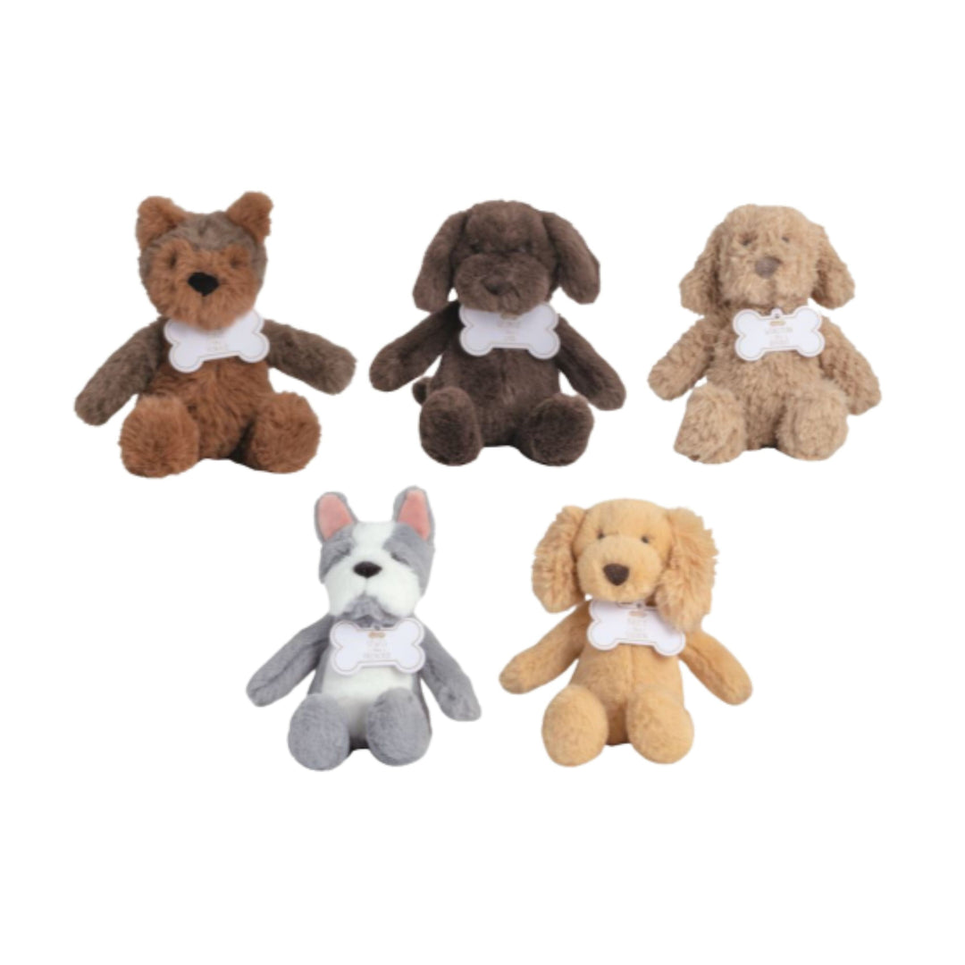Mini Dog Breed Plush Pals Plush Toy MudPie 