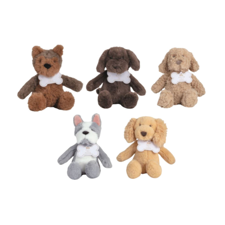 Mini Dog Breed Plush Pals Plush Toy MudPie 