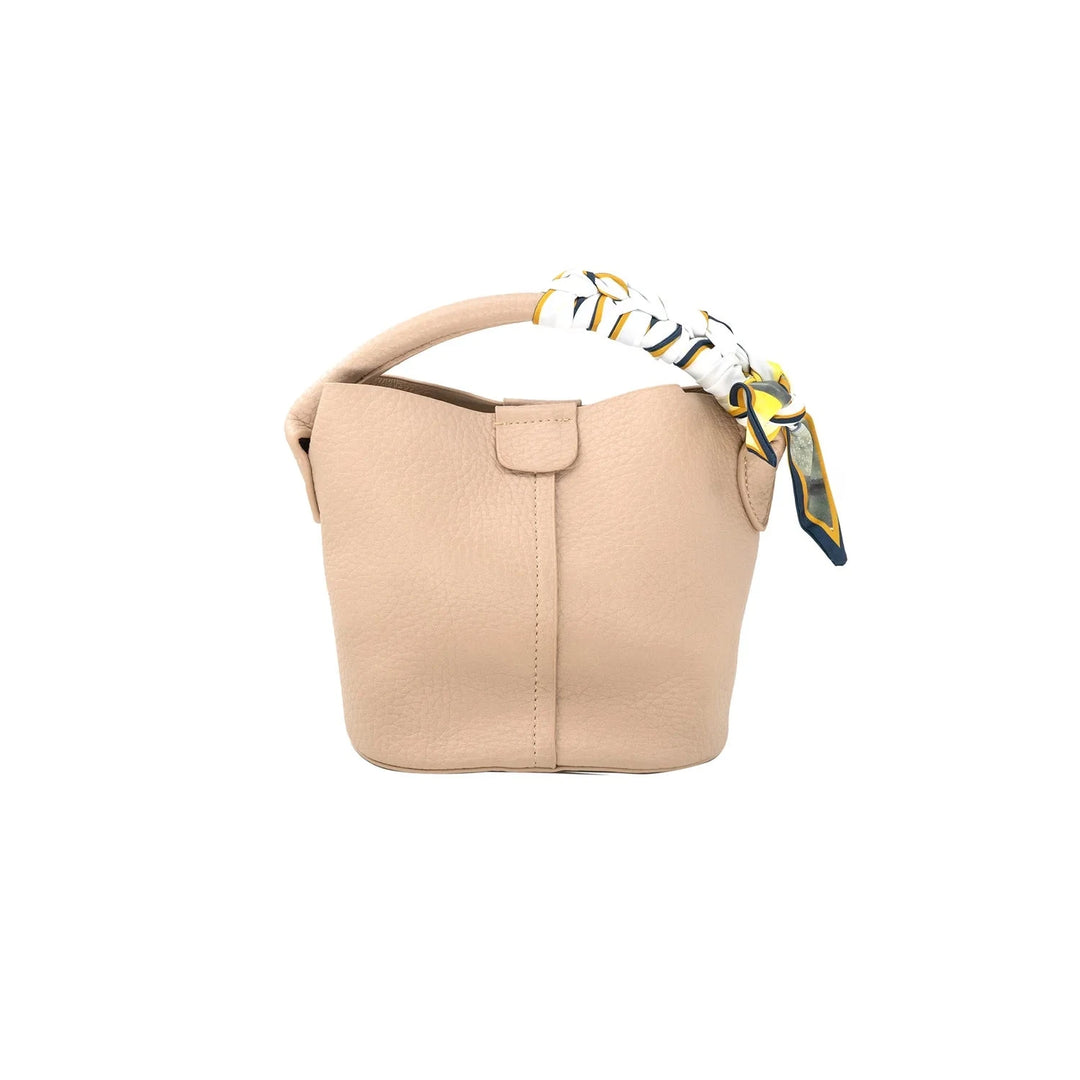 Mini Hobo Crossbody Bag - Beige Crossbody Bag BC Bags 
