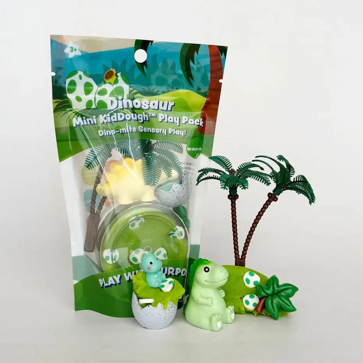 Mini Kiddough Play Kit - Dinosuar Toy Craft Kits Earth Grown KidDoughs 