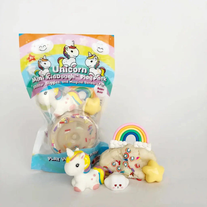 Mini Kiddough Play Pack - Unicorn Toy Craft Kits Earth Grown KidDoughs 