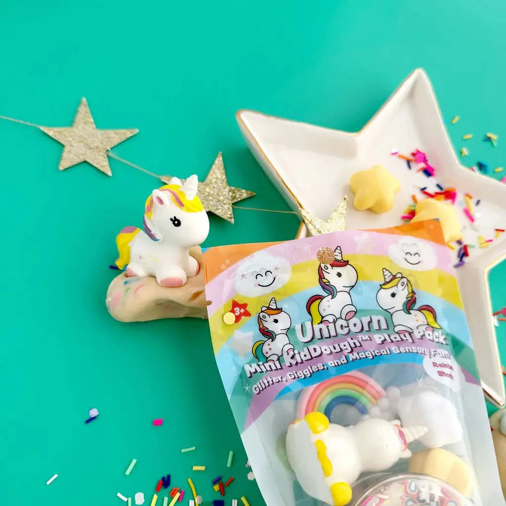 Mini Kiddough Play Pack - Unicorn Toy Craft Kits Earth Grown KidDoughs 