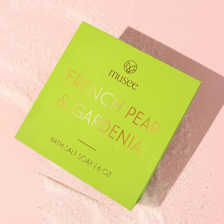 Mini Salt Soak - French Pear & Gardenia Bath Salt Musee 