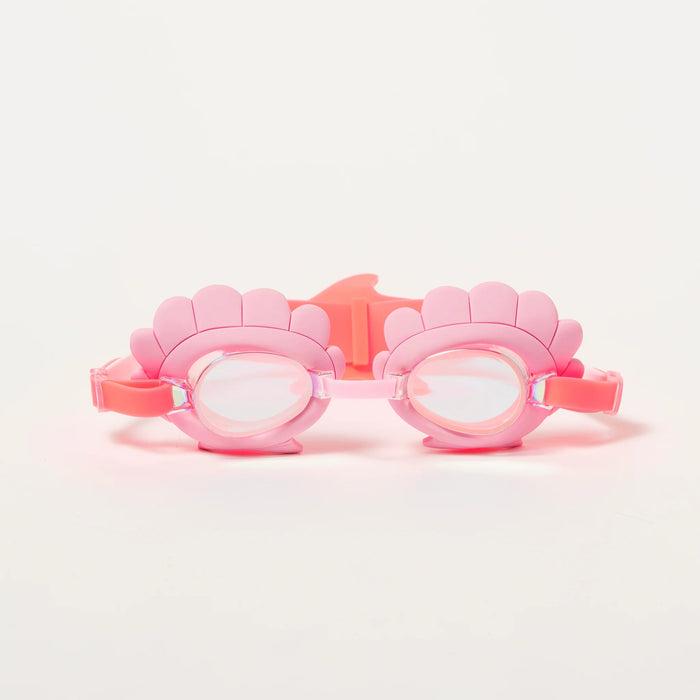 Mini Swim Goggles - Melody the Mermaid Neon Strawberry Goggles Sunny Life 