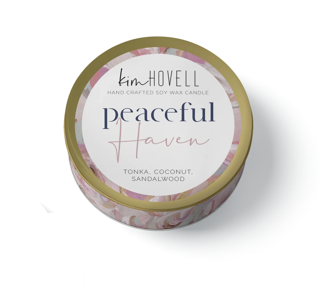 Mini Tin 3oz Candle - Peaceful Haven Candle Annapolis Candles 