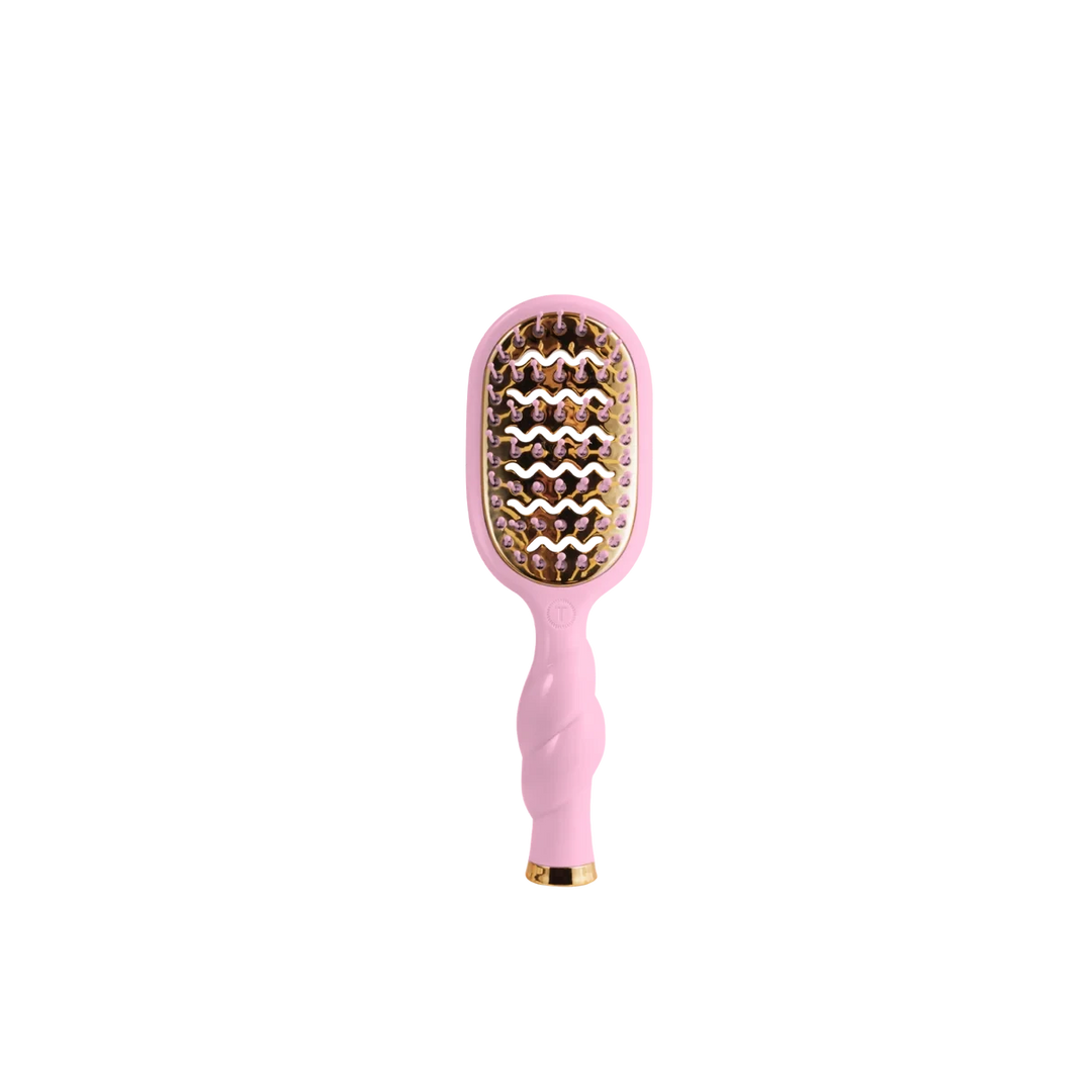 Mini Vented Hair Brush Hair Brush Teleties Bubblegum Pink 