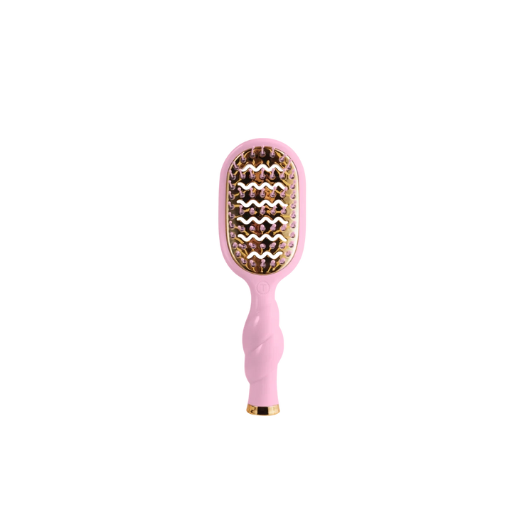 Mini Vented Hair Brush Hair Brush Teleties Bubblegum Pink 