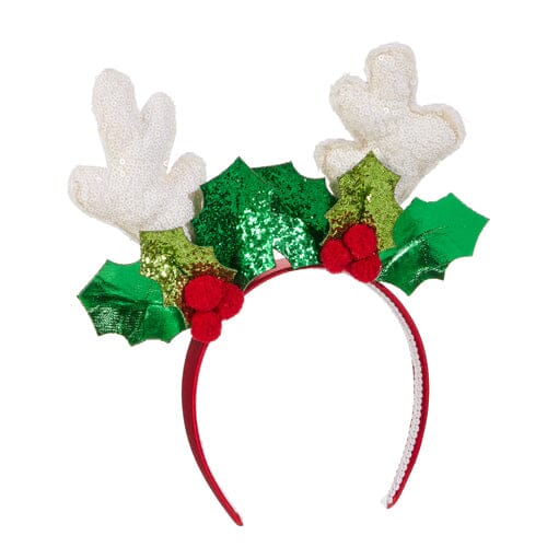 Mistletoe Antlers Headband Accessories RAZ 