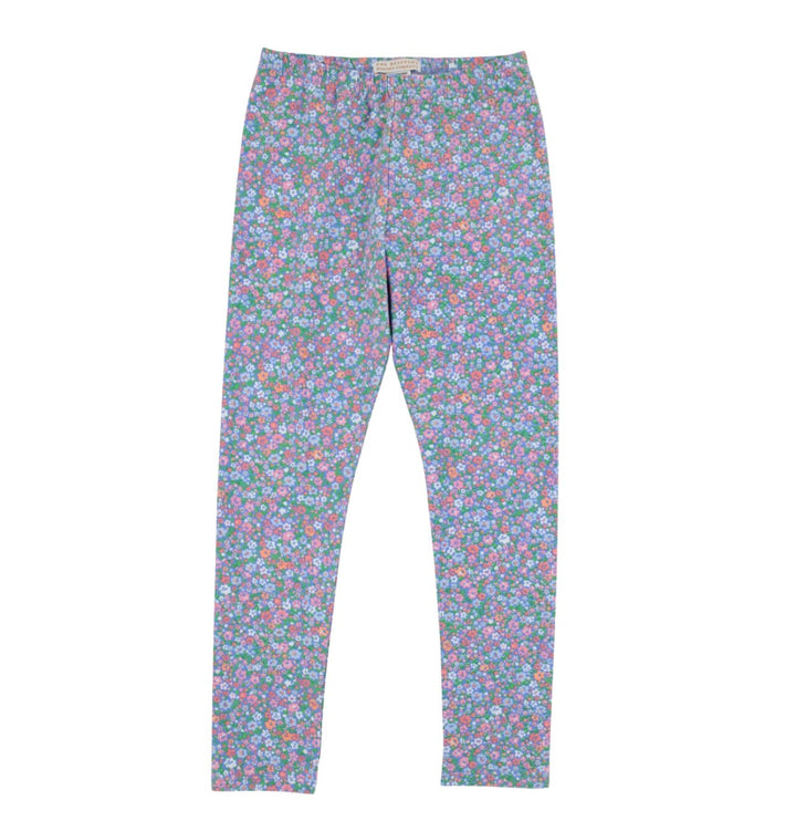 Mitzy Sue Slacks - Mountain Brook Mini Floral Girl Leggings Beaufort Bonnet 