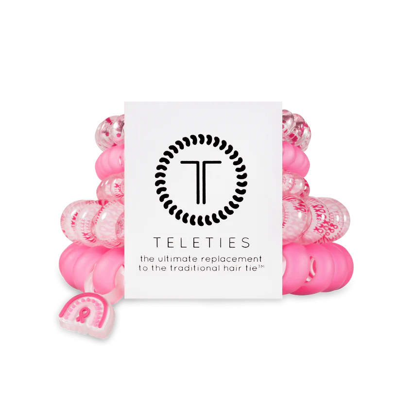 Mix Pack Teleties Womens Hair Accessory Teleties Proudly Pink 